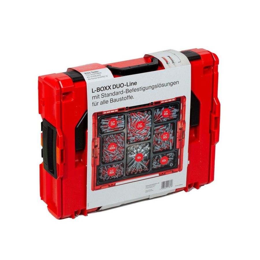 Surtido de tapones fischer duoline l-boxx 102