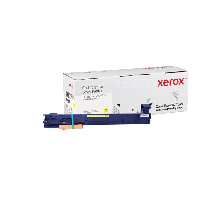 Tóner xerox 006r04240 compatible con hp laserjet cp6015/cm6030/6040/ amarillo