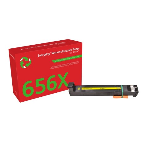 Tóner xerox 006r04257 compatible con hp según especificaciones/ amarillo