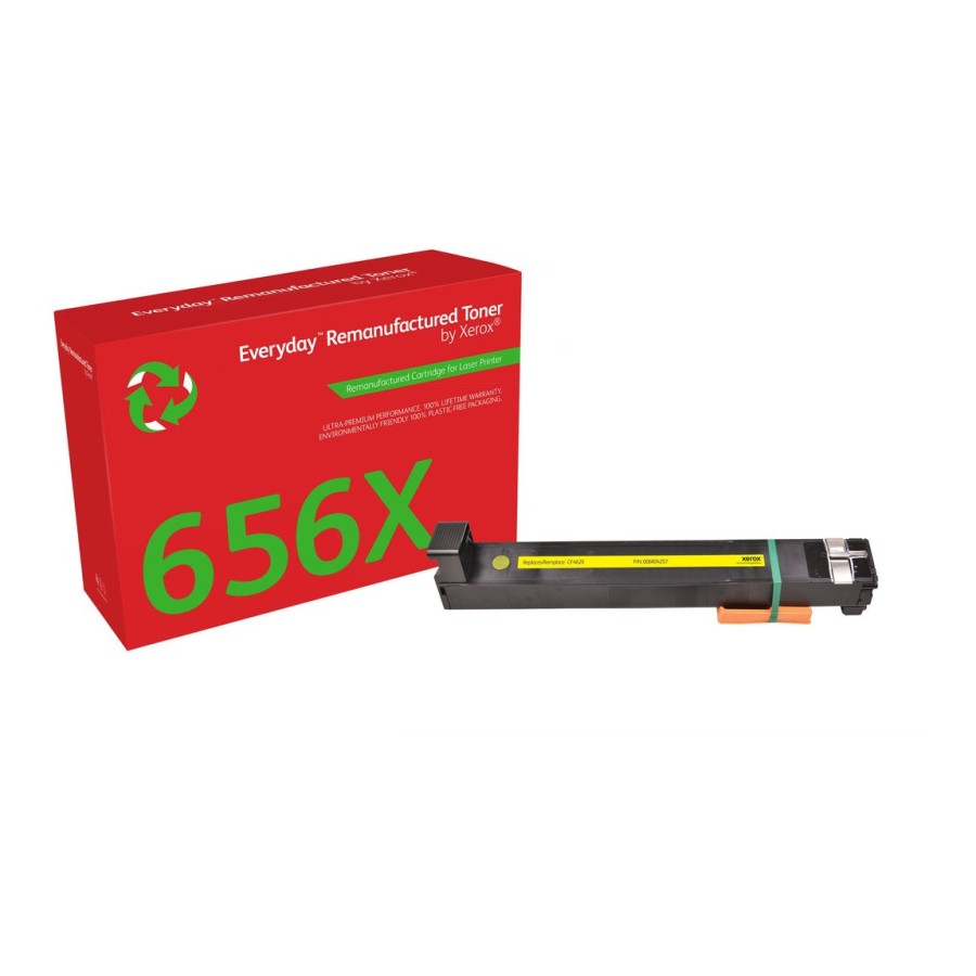 Tóner xerox 006r04257 compatible con hp según especificaciones/ amarillo