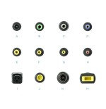 Tooq cargador universal para portatil 100w - usb - 12 adaptadores - voltaje 12-24v - indicador led