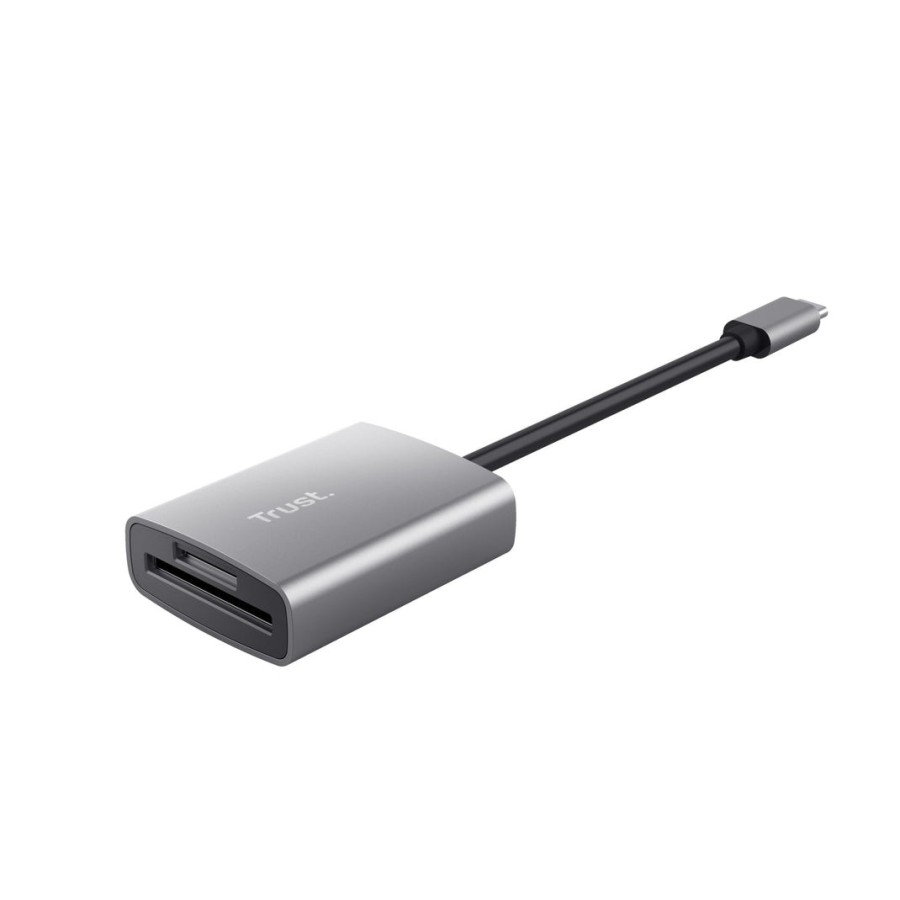 Lector de tarjetas externo trust dalyx usb tipo-c