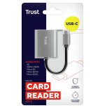 Lector de tarjetas externo trust dalyx usb tipo-c