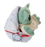 Peluche transform the child baby yoda the mandalorian star wars