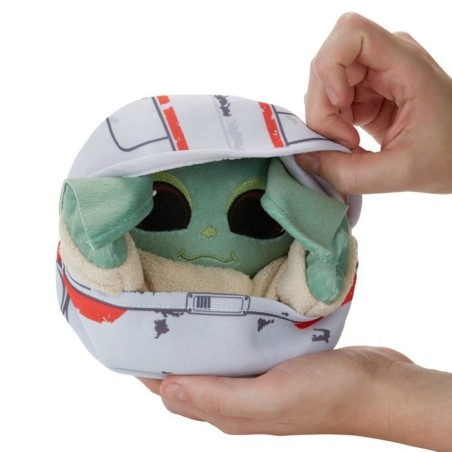 Peluche transform the child baby yoda the mandalorian star wars