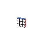 Cubo de rubik qiyi super floppy 3x3x1 bordes negros