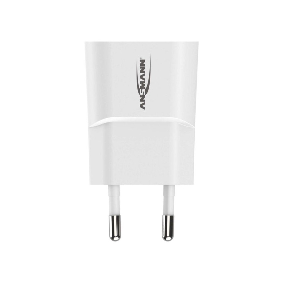 Cargador de casa ansmann hc105w 1xusb 1000ma blanco