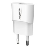 Cargador de casa ansmann hc105w 1xusb 1000ma blanco