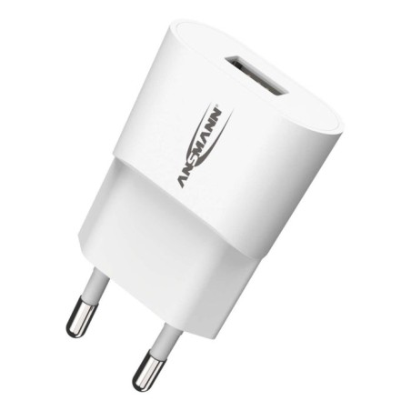 Cargador de casa ansmann hc105w 1xusb 1000ma blanco