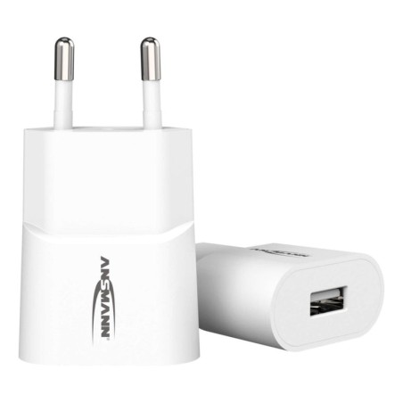 Cargador de casa ansmann hc105w 1xusb 1000ma blanco