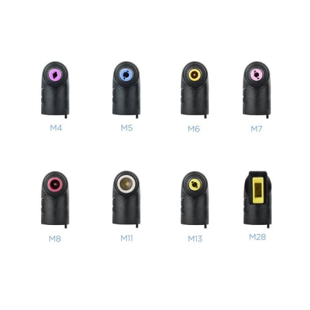 Tooq cargador universal automatico para portatil 65w - usb - 8 adaptadores - voltaje 18.5-20v