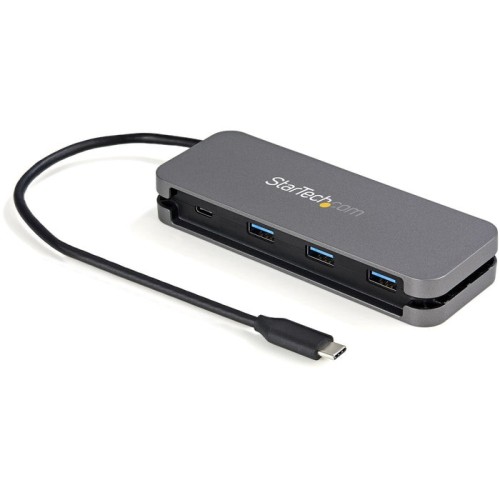 Startech.com hb30cm3a1cb hub de interfaz usb 3.2 gen 1 (3.1 gen 1) type-c 5000 mbit/s negro, gris