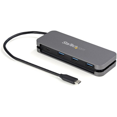 Startech.com hb30cm3a1cb hub de interfaz usb 3.2 gen 1 (3.1 gen 1) type-c 5000 mbit/s negro, gris