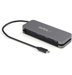 Startech.com hb30cm3a1cb hub de interfaz usb 3.2 gen 1 (3.1 gen 1) type-c 5000 mbit/s negro, gris