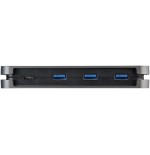 Startech.com hb30cm3a1cb hub de interfaz usb 3.2 gen 1 (3.1 gen 1) type-c 5000 mbit/s negro, gris