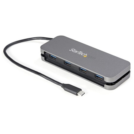 Startech hb30cm4ab hub de interfaz usb 3.2 gen 1 [3.1 gen 1] type-c 5000 mbit/s negro