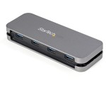 Startech hb30cm4ab hub de interfaz usb 3.2 gen 1 [3.1 gen 1] type-c 5000 mbit/s negro