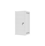 Lanberg armario rack 10 pulgadas montaje en pared 12u 280x310 gris con paquete plano de puerta metálica