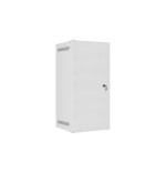 Lanberg armario rack 10 pulgadas montaje en pared 12u 280x310 gris con paquete plano de puerta metálica