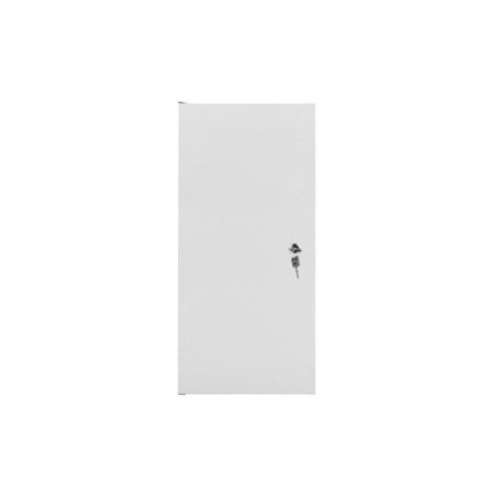 Lanberg armario rack 10 pulgadas montaje en pared 12u 280x310 gris con paquete plano de puerta metálica