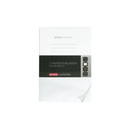 Herlitz refill flex a4 2x40 hojas cuadradas fsc mix