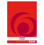 Bloc de notas herlitz a4 100 hojas cuadriculadas 4 agujeros pegadas