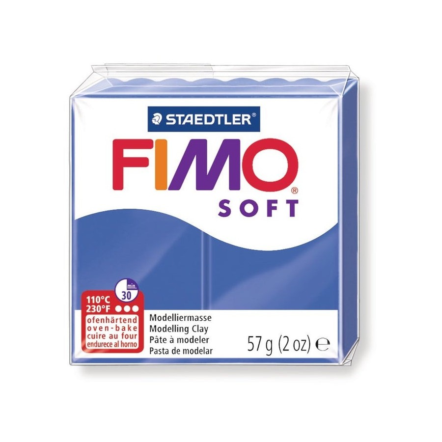 Fimo mod.masse fimo soft azul brillante