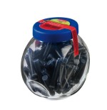 Cartuchos de tinta herlitz en vaso 100 piezas