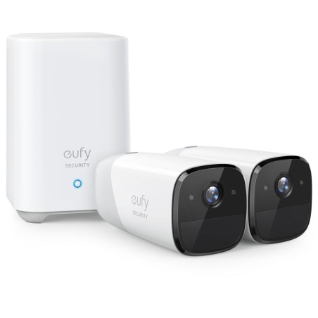 Eufy eufycam 2 pro bala cámara de seguridad ip interior y exterior 2048 x 1080 pixeles pared