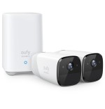 Eufy eufycam 2 pro bala cámara de seguridad ip interior y exterior 2048 x 1080 pixeles pared