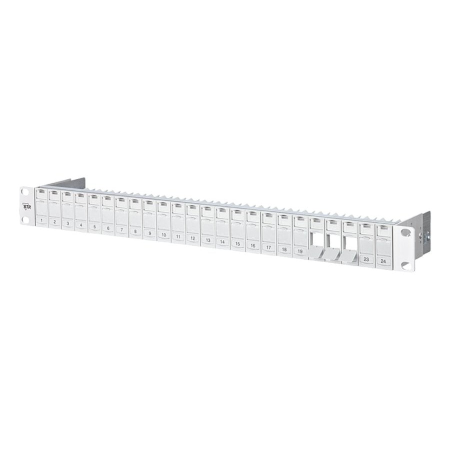 Patch panel e-datmodul 19 "módulo portador 1u (btr)