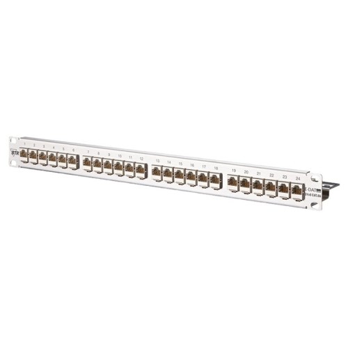 Metz connect patchpanel e-dat moduloo cat 6a 24 port 19"