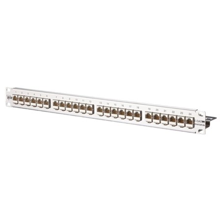 Metz connect patchpanel e-dat moduloo cat 6a 24 port 19"