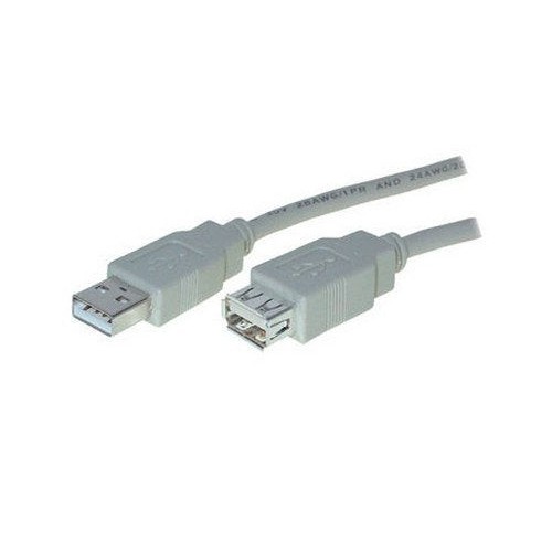 Cable de extensión usb 2.0 de 5 m macho tipo a - hembra tipo a