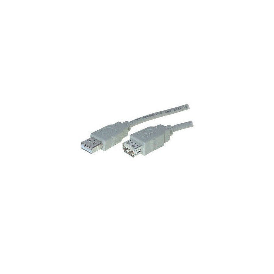 Cable de extensión usb 2.0 de 5 m macho tipo a - hembra tipo a