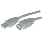 Cable de extensión usb 2.0 de 5 m macho tipo a - hembra tipo a
