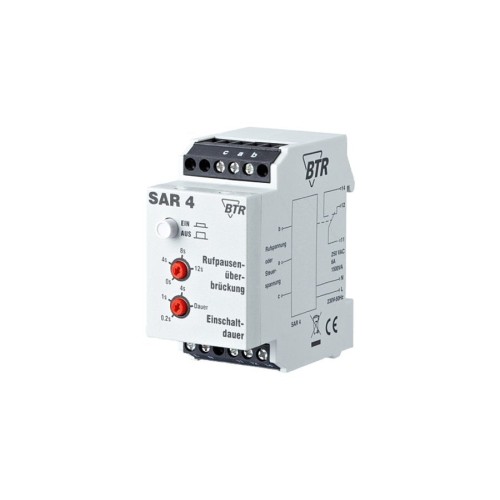 Btr netcom 130283-i alimentación del relé blanco