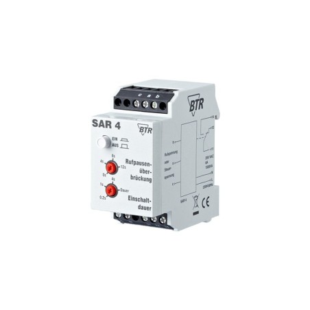Btr netcom 130283-i alimentación del relé blanco