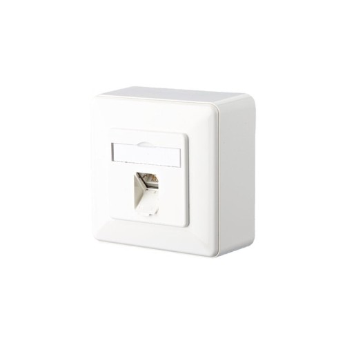 Btr netcom 1307370002-i toma de corriente rj-45 blanco