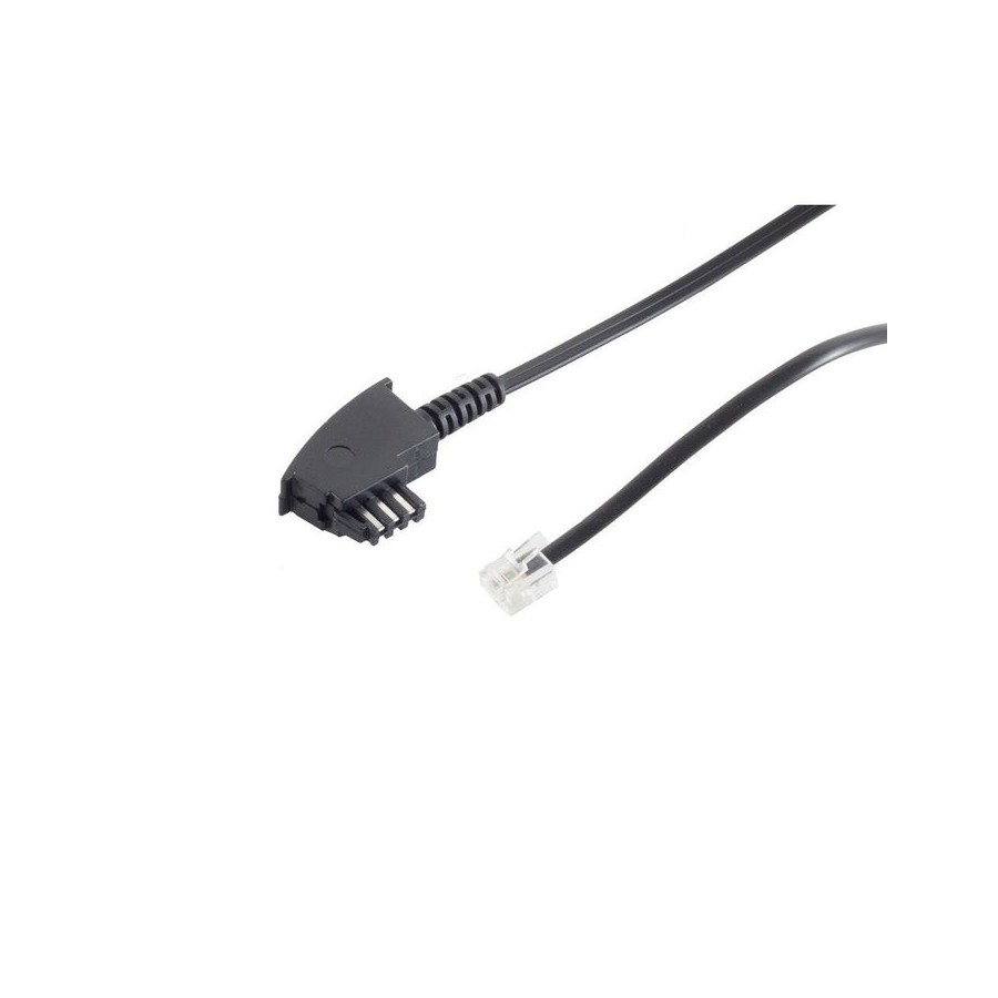 Helos cable de telefono tae f/6p4c, 4adr., 20 m,