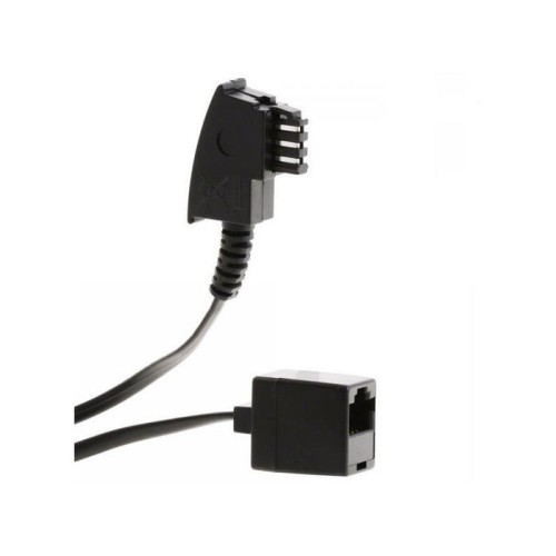Helos adaptador tae f macho / 8p4c hembra rj45