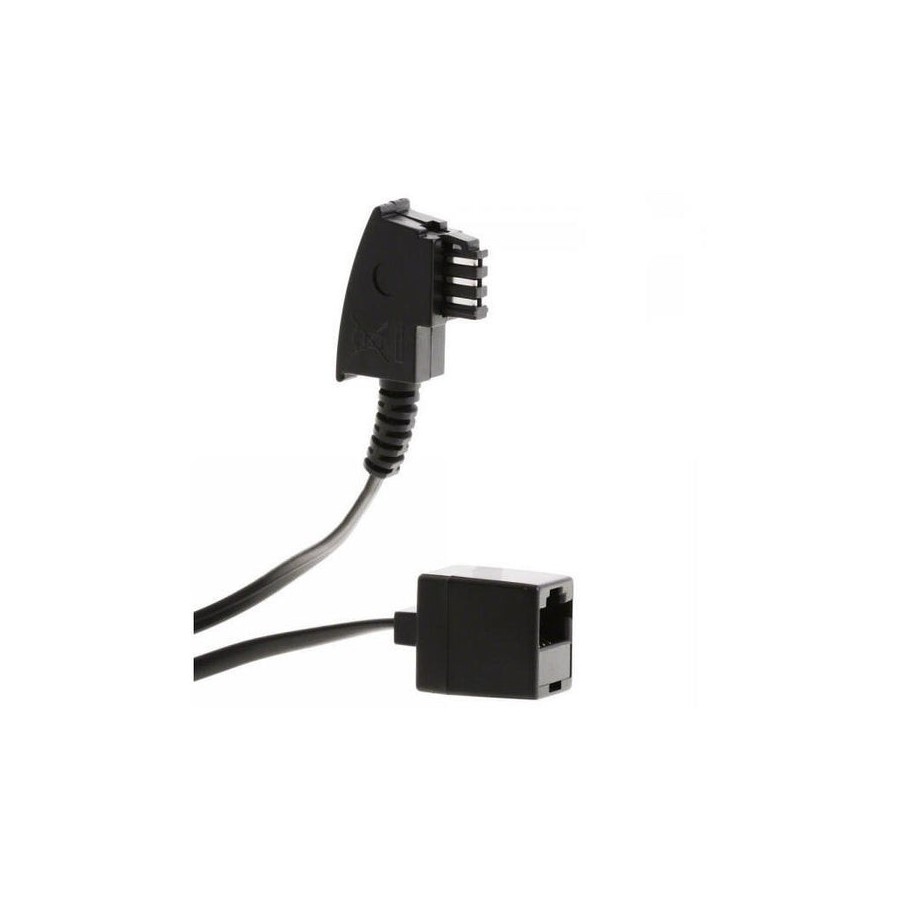 Helos adaptador tae f macho / 8p4c hembra rj45