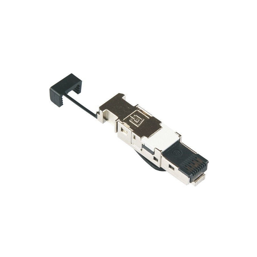 Btr netcom e-dat industry ip20 rj45 field plug equipo de conección cruzada optica