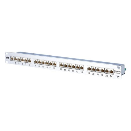 Patchpanel metz connect e-dat c6a  24x8(8), 1he
