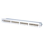 Patchpanel metz connect e-dat c6a  24x8(8), 1he