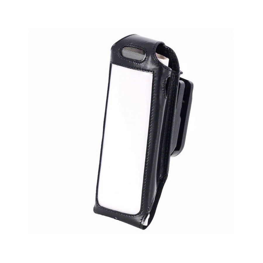 Estuche de cuero soryt mitel / aastra 620d / 622d, clip giratorio