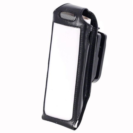 Estuche de cuero soryt mitel / aastra 620d / 622d, clip giratorio