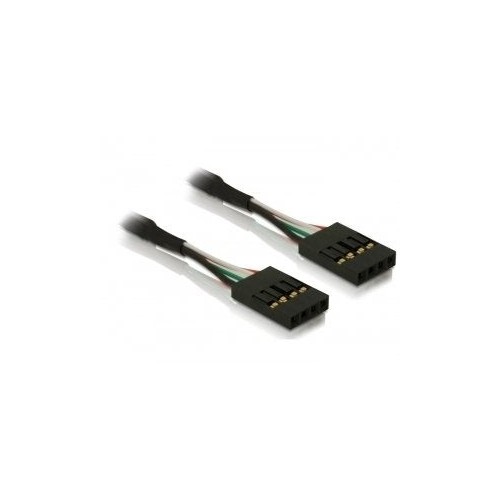 Delock cable conector de clavija usb hembra-hembra