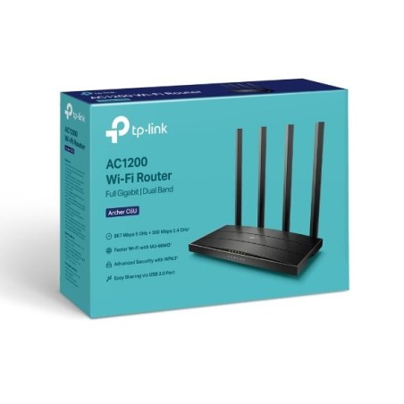Tp-link archer c6u mu-mimo ac1200 wireless gigabit router