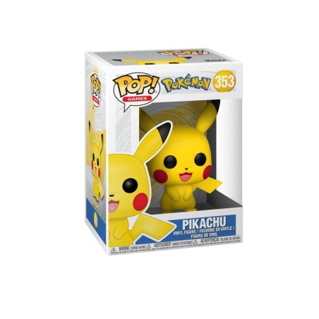 Muñeco funko pop pokémon 353 pikachu - 889698315289